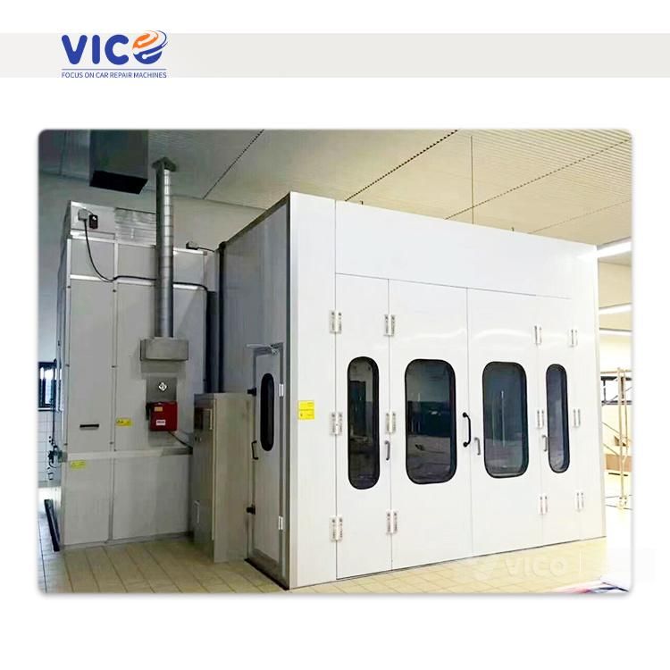 Vico Car Diesel Type Spray Painting Booth Auto-Painting Oven