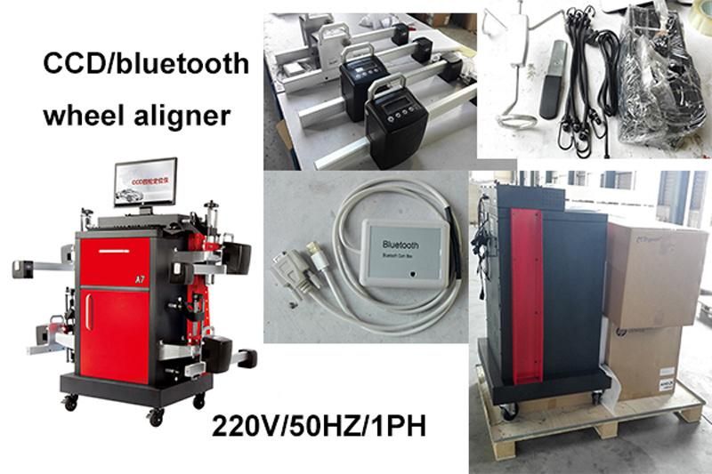 Semi Automatic CCD Design 4X4 Wheel Alignment for Workshop