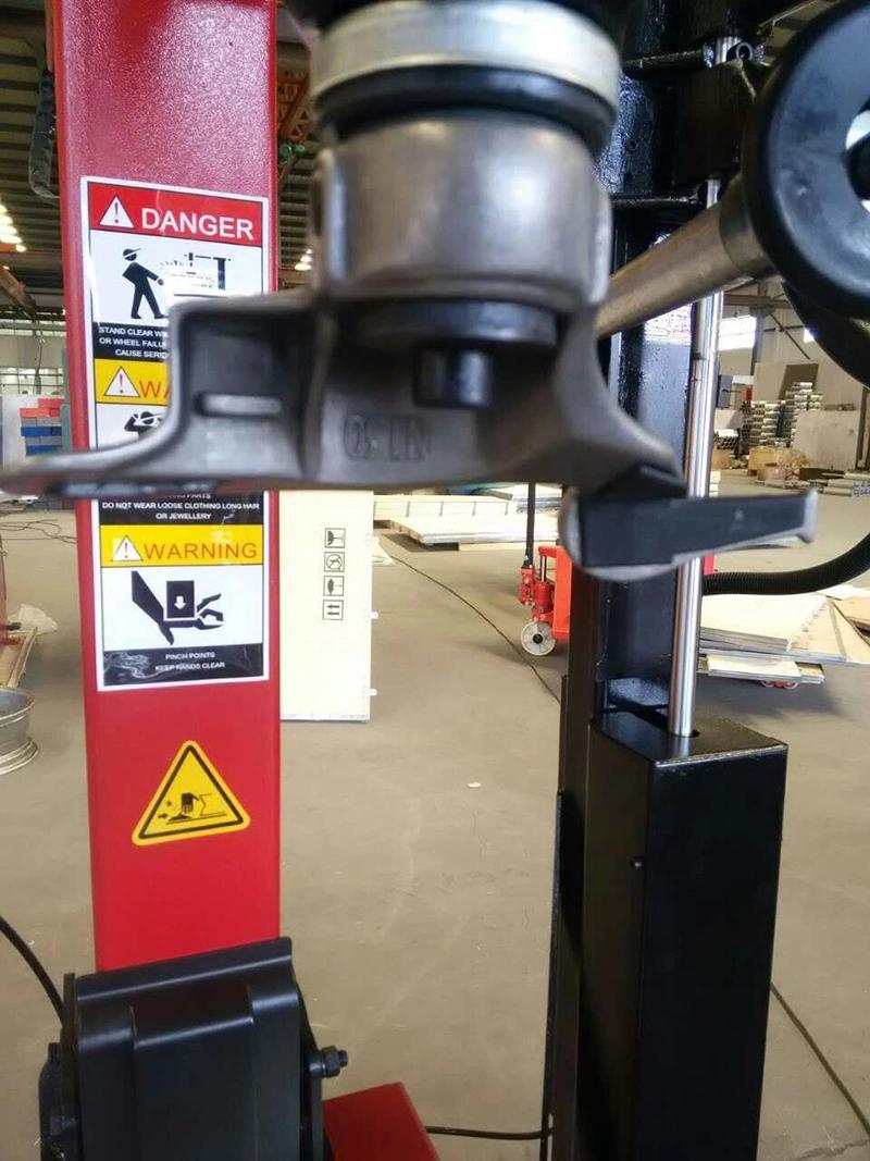 Tilt Post Low Profile Tire Changer with Helper Arm