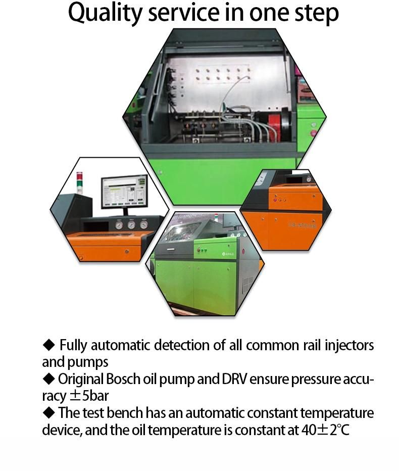 High Pressure Common Rail Test Equipment Common Rail Injector Testing Nt819