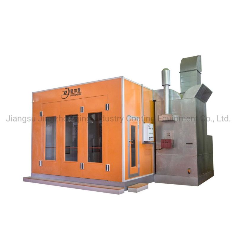 Orange Passanger Spray Booth with Diesel Oil or Electricity