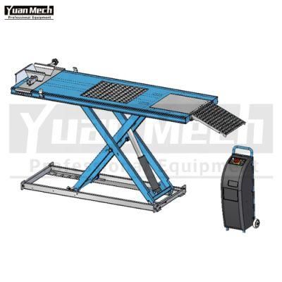 Factory Price Hydraulic Single Column Car Lift Motorcycle 800kg