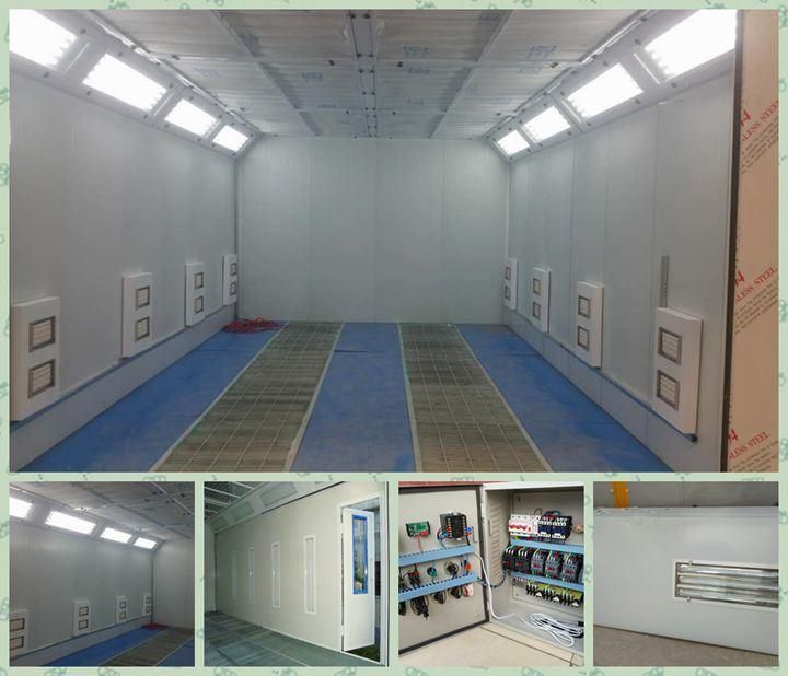 Environmental High Quality Efficiency Bus Paint Booth for Painting and Drying