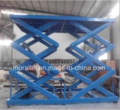 Hydraulic Stationary Vertical Scissor Parking Car Lift Table Price