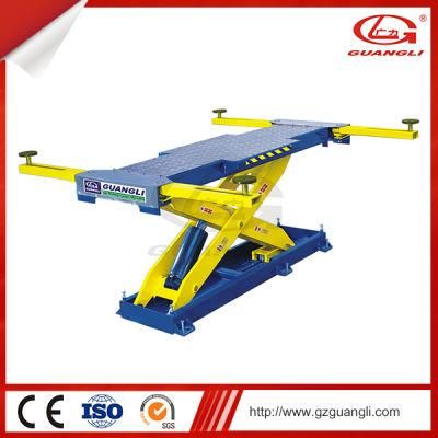 Professional Manufacturer High Quality One Hydraulic Cylinder Scissor Car Lift (GL1001)