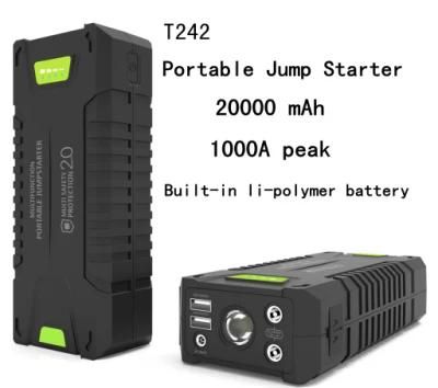 Reliable and Safe Backup Auto Battery Jump Starter 20000mAh 12V