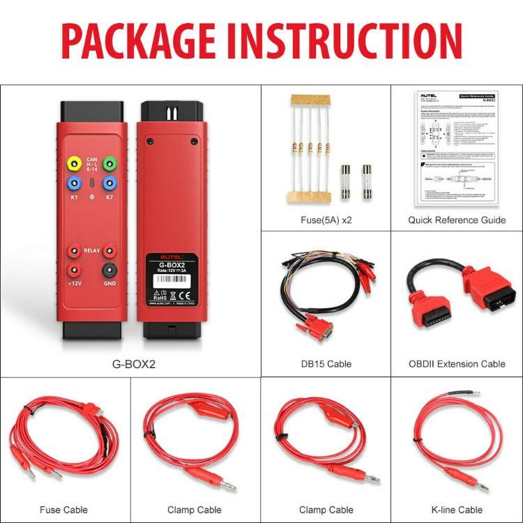 Diagnostic Machine for All Cars Autel Im608 PRO XP400PRO Apb112 Gbox-2