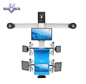 3D Wheel Alignment Machine for 2 Post Scissor Lift G300 Double Screen