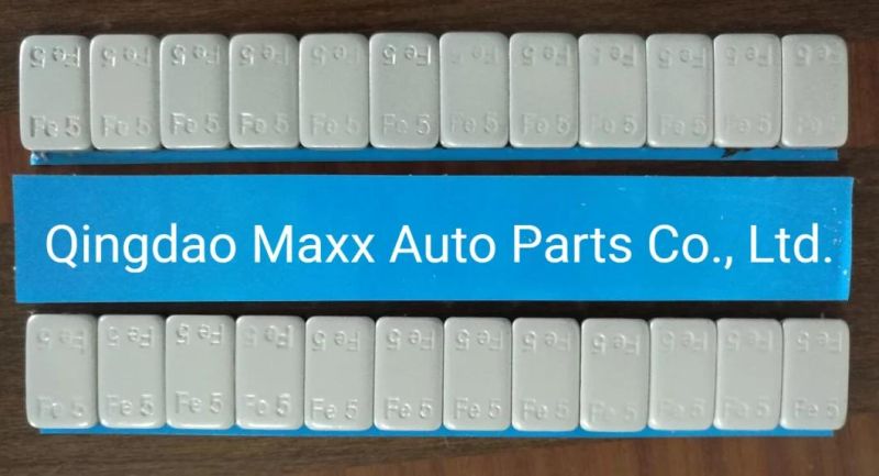 Big Size 100g Fe Adhesive Wheel Balance Weights with Blue Tape or 3m Tape