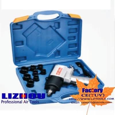 LIZHOU Tool Air Hammer Tool Air Impact Wrench Pneumatic Wrench Pneumatic Tool Car Repairing Tool Pneumatic Impact Wrench LZ-268 1/2&quot; 850N. m