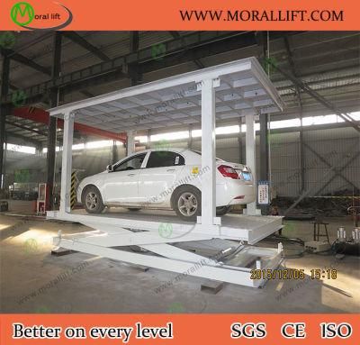 High-Quality Invisible Underground Car Parking System for Private House