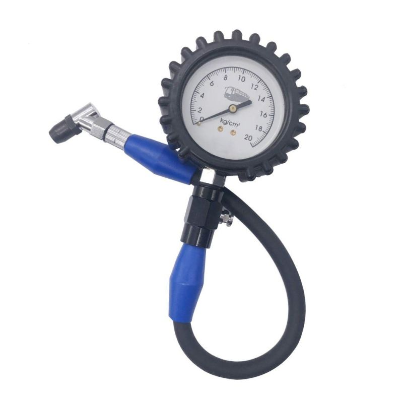 3′′ Big Dial Car Tire Pressure Gauge Large Air Valve Button Manual Tire Pressure Gauge