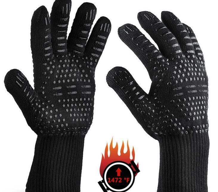 Mitt Baking Glove Extreme Heat Resistant 500 Temperature