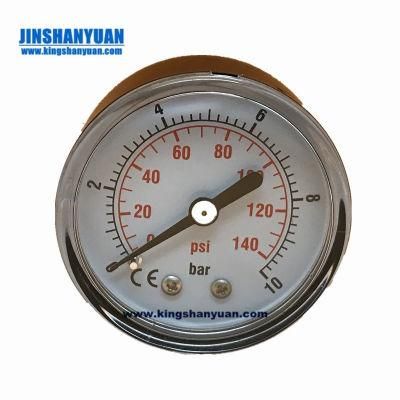 50mm Black Steel General Pressuge Gauge Manometer