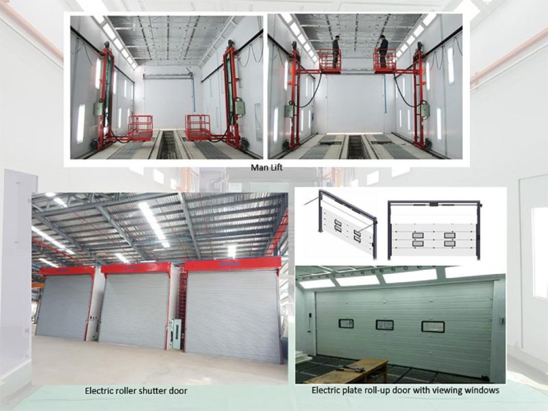 Diesel Heating Spraying and Baking Booth for Commercial Vehicle