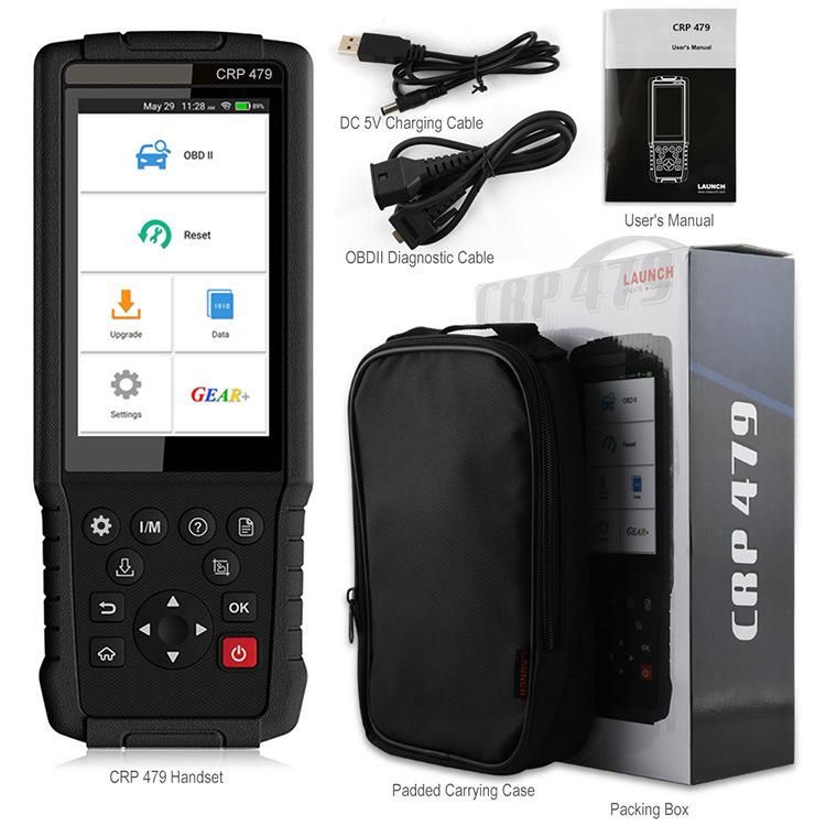 Launch X431 Crp479 OBD2 Automotive Scanner Code Reader ABS Epb DPF Oil Injector Coding Odb2 Car Diagnostic Tool OBD2 Scanner