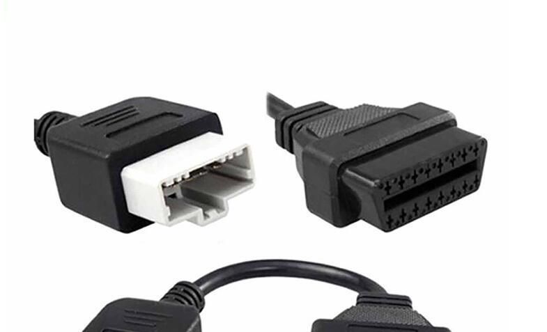 5pin Connector to for OBD2 16 Pin OBD Adapter Cable