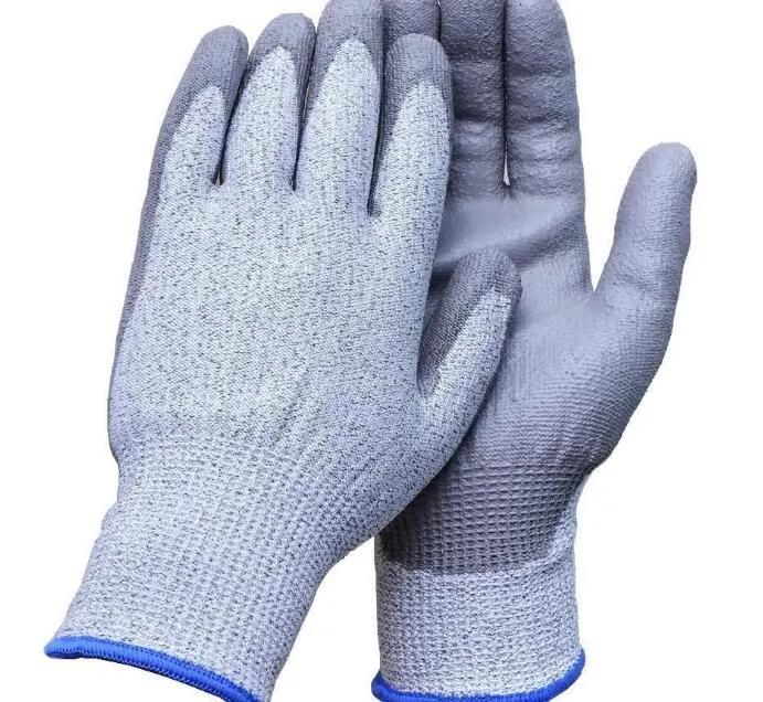 Anti-Abrasion Hppe Cut Resistant Safety Car Protective Glove S/M/L/XL