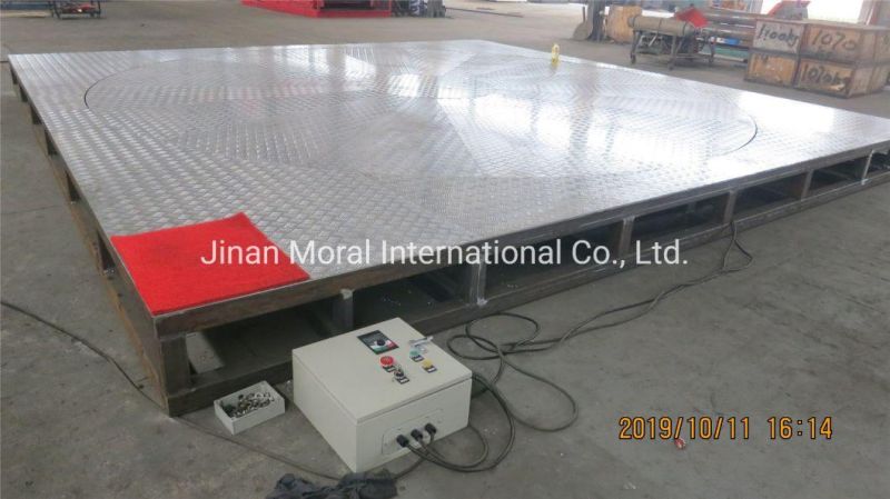 5m Diameter Automatically Rotating Car Display Platform for Sale