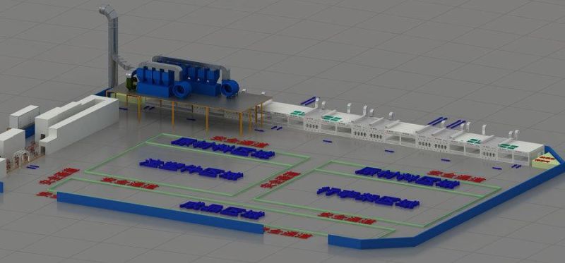 Water Test Line Automatic Painting Coating Line with High Quality