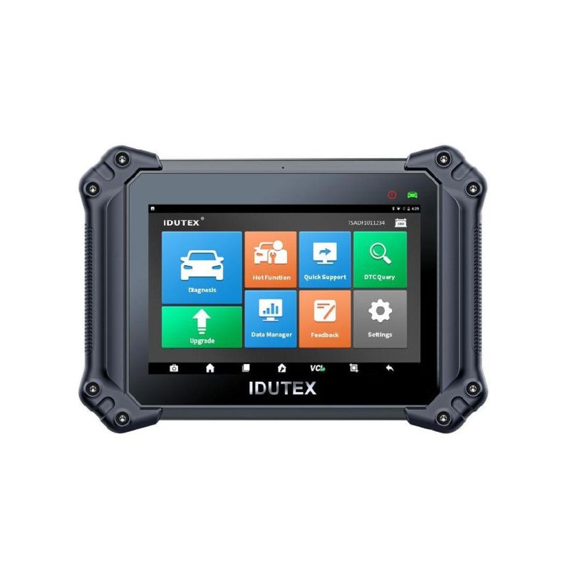 2022 Idutex Ds810 Plus New Release Auto Diagnostic Tool for Full System OBD2 Bluetooth Auto Tool Car Diagnostic Tool with 25 Reset Service Function