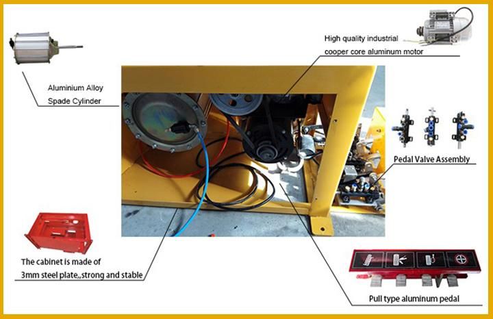 Wonderful All-in-One Combo Wheel Tire Changer & Wheel Balancer for Car with Ce