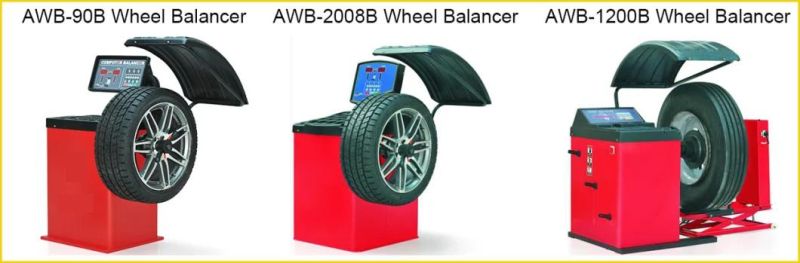 Full Set 3D Car Wheel Alignment Equipment in Tyre Repair Shop