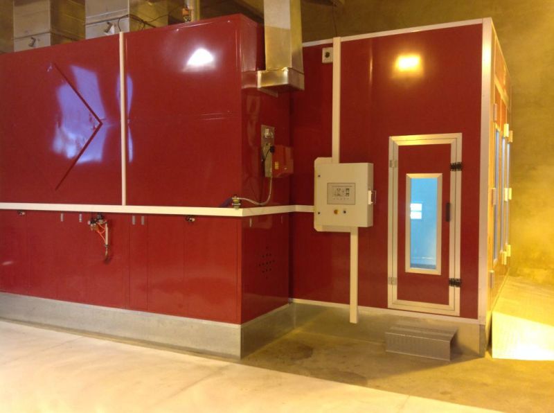AA4c Spray Booth with Heat Recovery