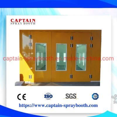 Europe Popular Model Top Fan Box with Steel Structure Car Spray Booth / Paint Booth