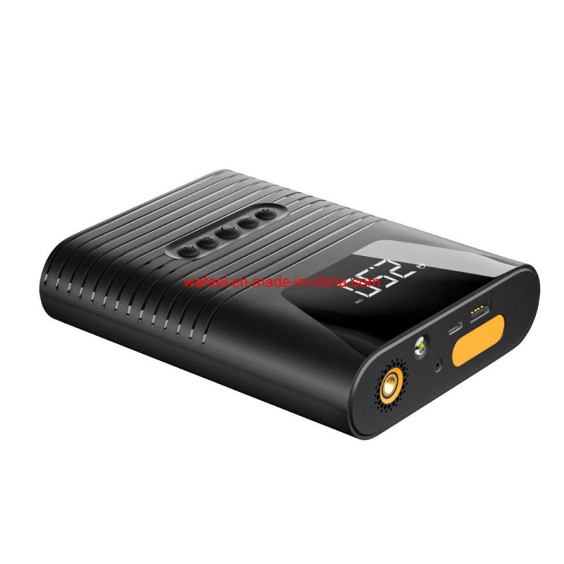 LED Light Digital Power Bank 8800mAh, Portable Car Jump Starter with Air Compressor Max 150psi