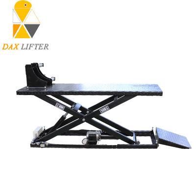 CE Licensed Portable Motorcycle Lift for Motorbike Exhibitions and Maintenance