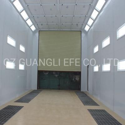 European Standard Automobile Refinish Bus Truck Spray Paint Booth