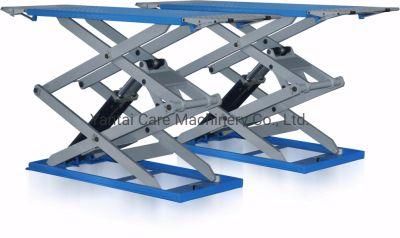 Ce Approval Hydraulic Scissor Ultrathin Auto Lift for Sale