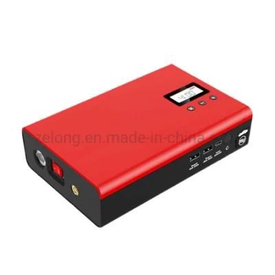 Portable Jump Box Starter Pack Car Battery Jump Starter with Air Compressor Tyre Inflator