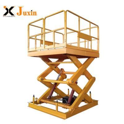 Electric Hydraulic Scissor Lift Price Fixed Stationary Scissor Car Lift Table