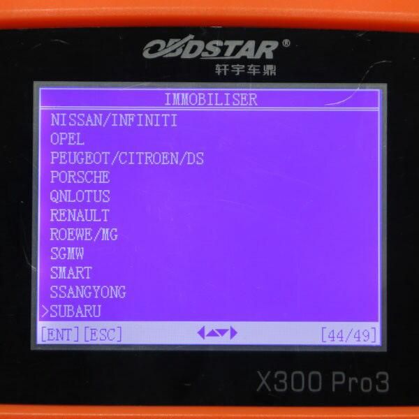 Obdstar X300 PRO3 X-300 Key Master with Immobiliser+Odometer Adjustment+Eeprom/Pic+Obdii+Toyota G & H Chip All Keys Lost