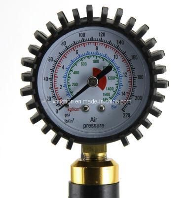 Tire Pressure Gauge with Rubber Shell