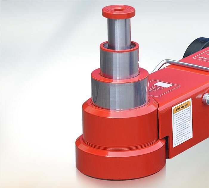 50 25 10 Ton 3 Stage Air Hydraulic Axle Jack