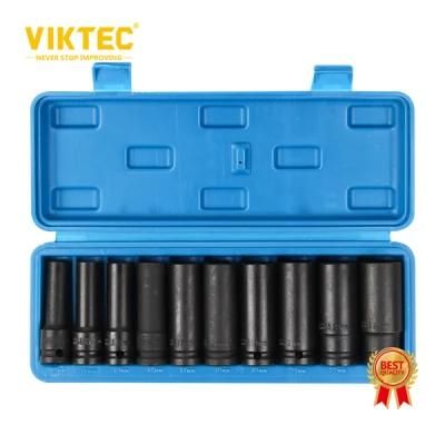 10PC 1/2&quot; Drive Deep Impact Socket Set (VT13337)