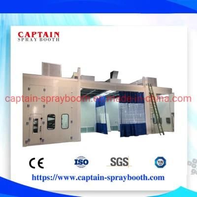 Combination Spray Booth / Customized Paint Booth with Scissor Car Lift