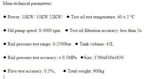 Common Rail System Test Machine, Fuel System Test Equipment