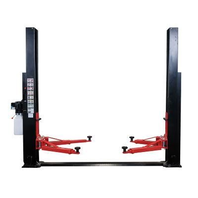 Two Post Double-Cylinder Hydraulic Lift Manual One Side Release