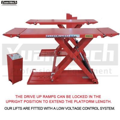 Underground Double Scissor Car Lift/Scissor Lift Car/Inground Car Scissor Lift