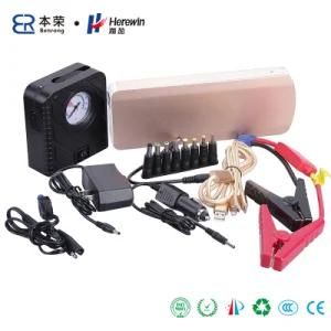 Car Battery Power Bank Jump Starter with Mini Compressor