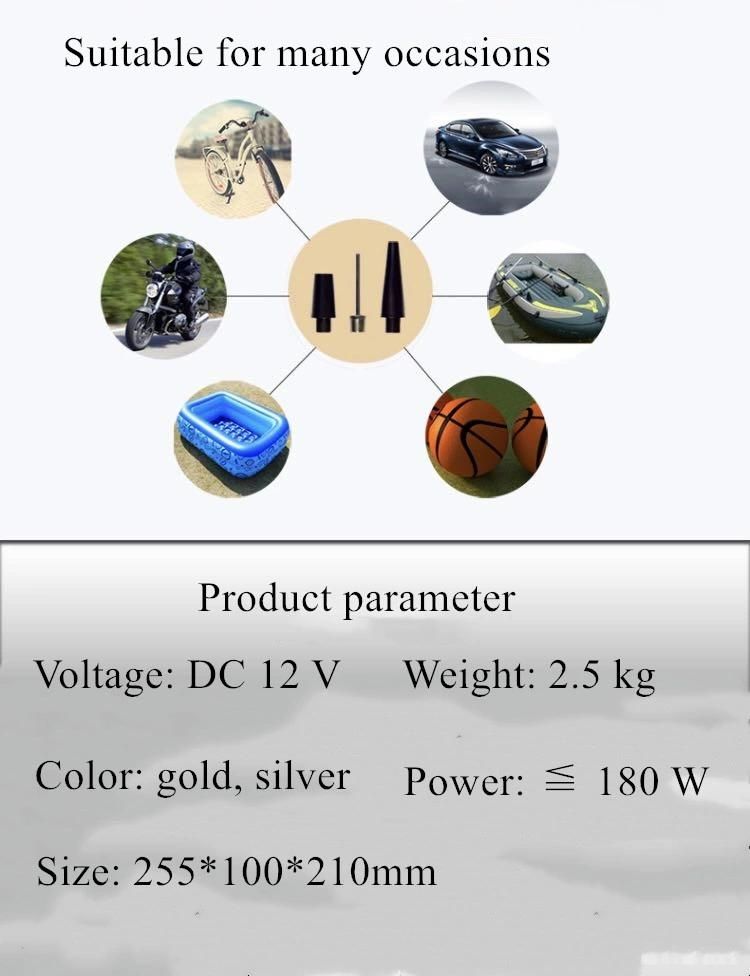 2881 Heavy Duty Air Compressor Digital or Pointer Tire Inflator