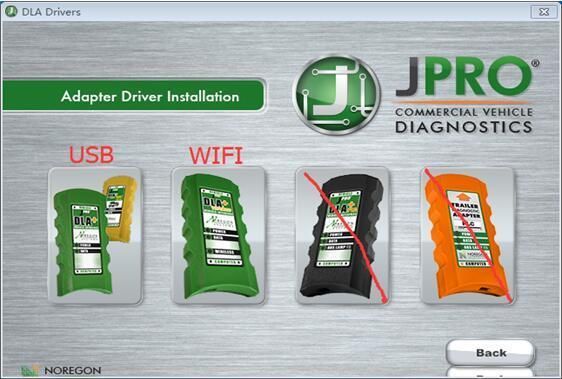 Jpro Professional Truck Diagnostic Scan Tool 2021 V2.2 Heavy-Duty Medium-Duty Truck Scanner Noregon Jpro Dla+ 2.0 Adapter