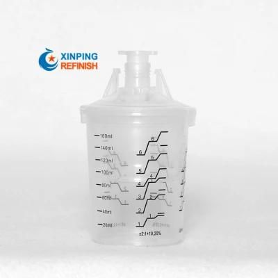 Free Sample Mixing Cups Painting Spray Gun Cup 90ml PP Cup Paint Spray Cans for Cars