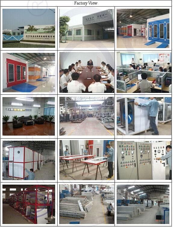 Wld6000 Electric Infrared Lamp Car Spray Painting Booth