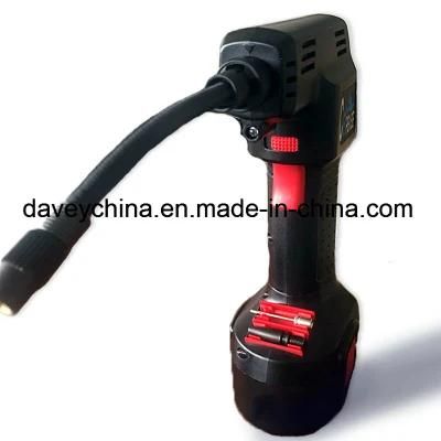 Auto Digital Tire Inflator 12V Portable Cordless Tire Inflator Compressor 12V Auto Car Tyre Tire Inflator with Battery