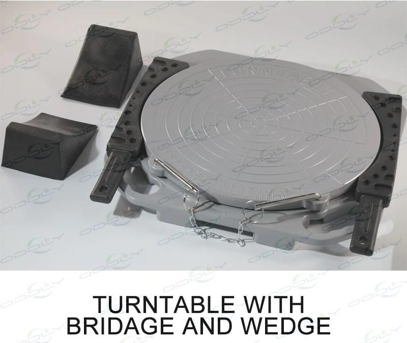 High Quality 3D Wheel Alignment Aluminium Turntables